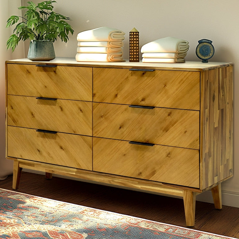 Veyron 6 Drawers Dresser by Megsu