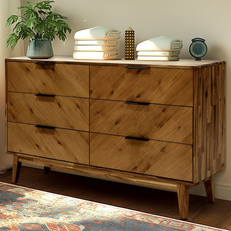 Veyron 6 Drawers Dresser by Megsu