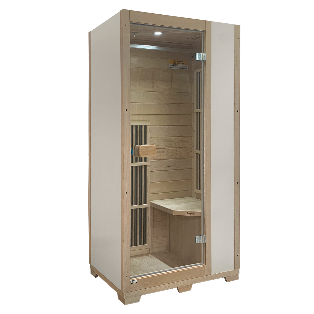 Blisspod | Vienna | Far Infrared Sauna | Canadian Hemlock Wood | Low EMF | 1 Person, photo 6 of 37