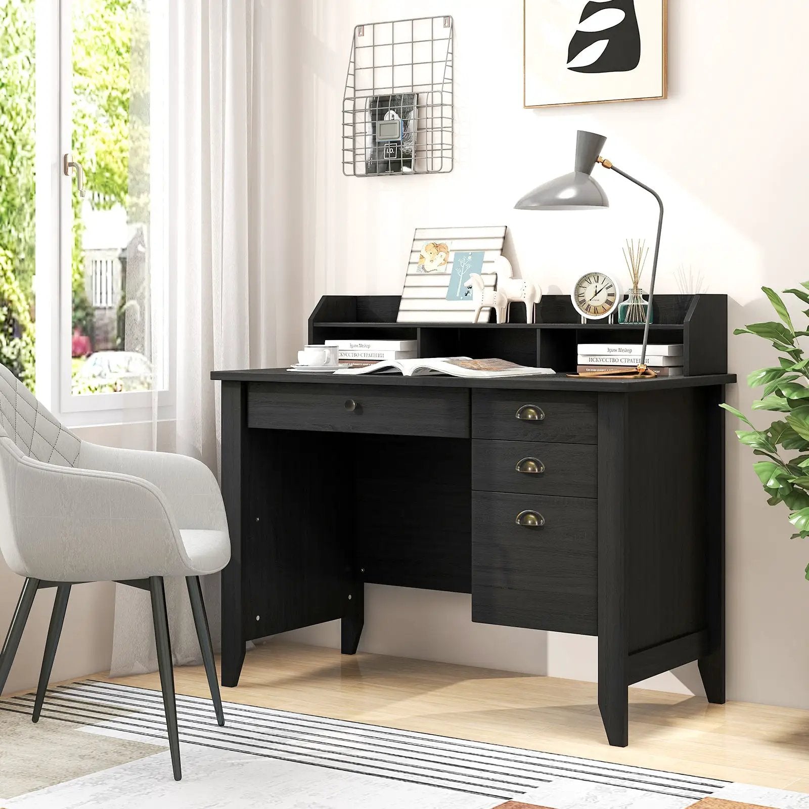 Computer Desk PC Laptop and Writing Table Workstation by DirectDeals