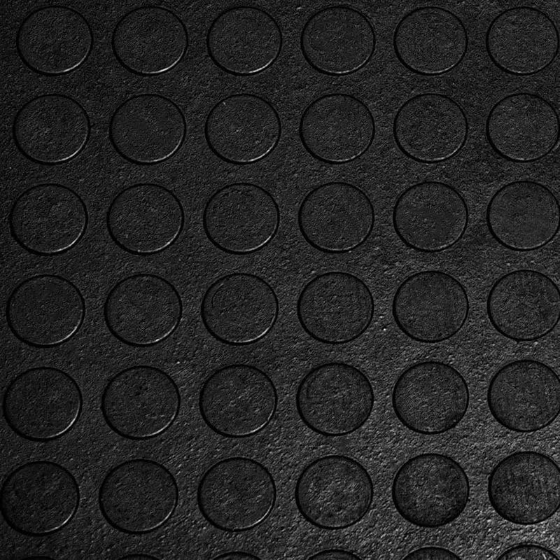 Rubber Mat Coin Pattern 39x394x4mm Roll Floor Mats 39x394 by MSI Surfaces