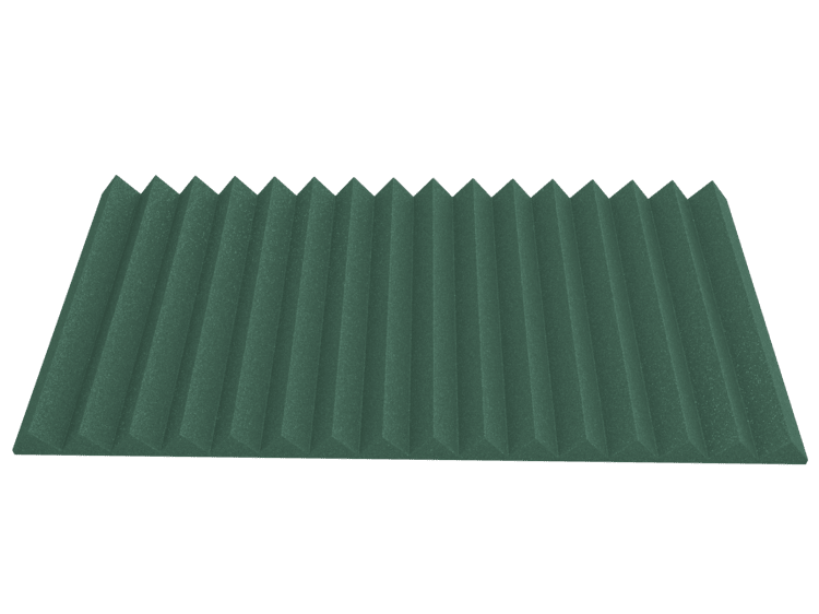 3 Inch Acoustic Foam Wedge Style Panels - 13 Color Options by SoundAssured
