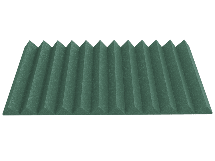 4 Inch Acoustic Foam Wedge Style Panels - 13 Color Options by SoundAssured