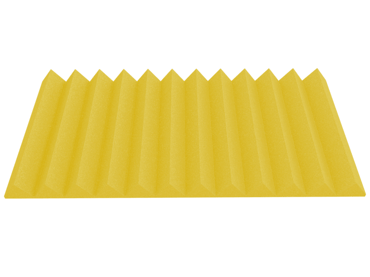 4 Inch Acoustic Foam Wedge Style Panels - 13 Color Options by SoundAssured