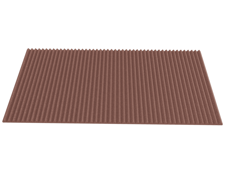 1 Inch Acoustic Foam Wedge Style Panels - 13 Color Options by SoundAssured
