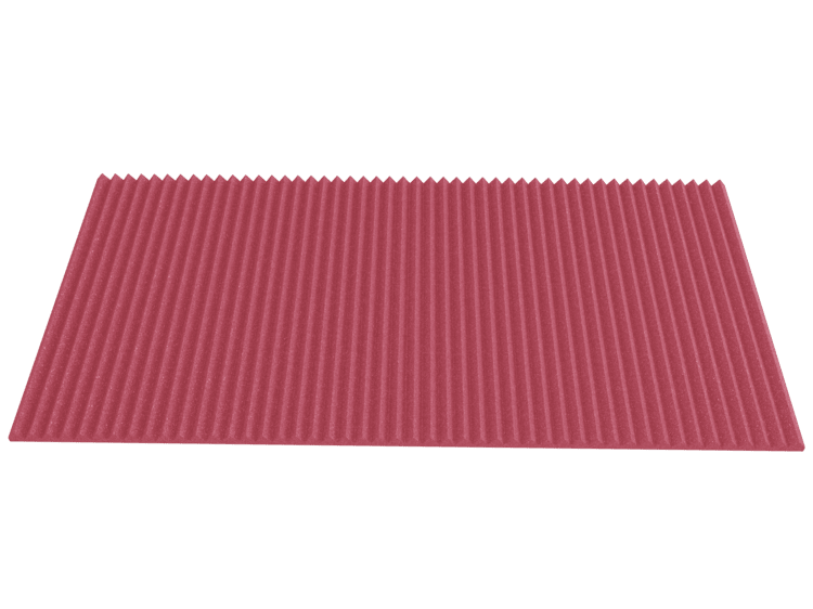 1 Inch Acoustic Foam Wedge Style Panels - 13 Color Options by SoundAssured