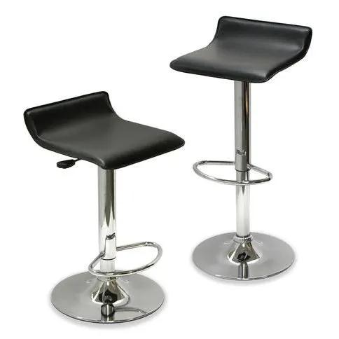 3 Piece Modern Dining Set with Bistro Table and Two Stools by HomePacific