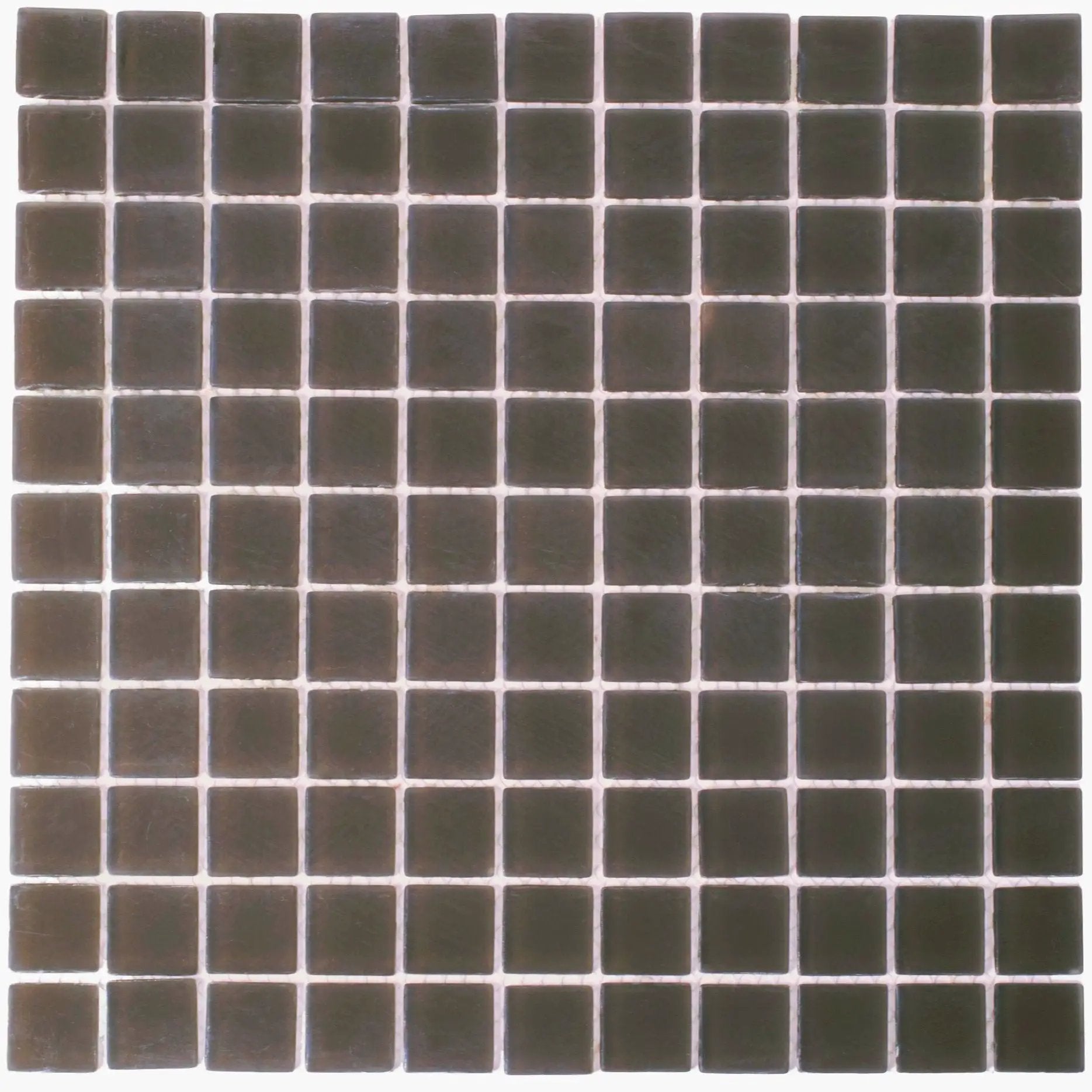 Ash Gray 12x12 Matte Square Glass Mosaic Tile (10 pack, 9.67 sq ft/case) by Apollo Tile