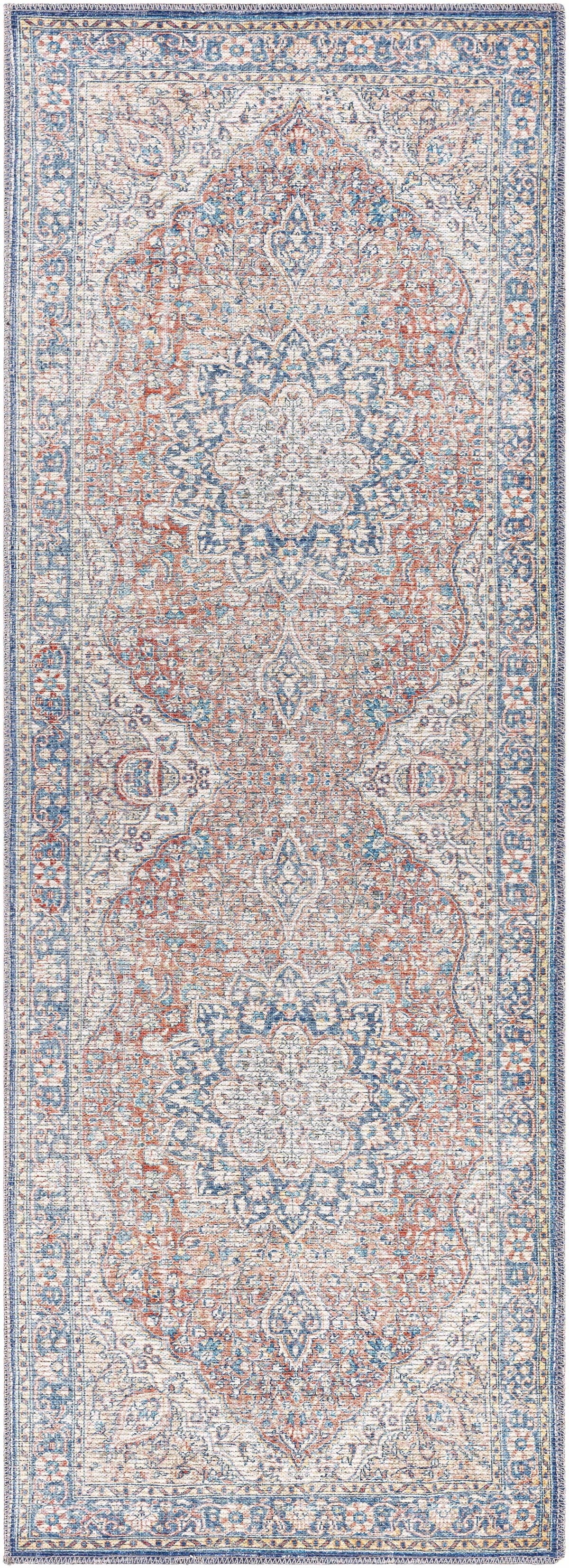 Wacousta Red&Blue Washable Rug - Clearance, photo 6 of 13