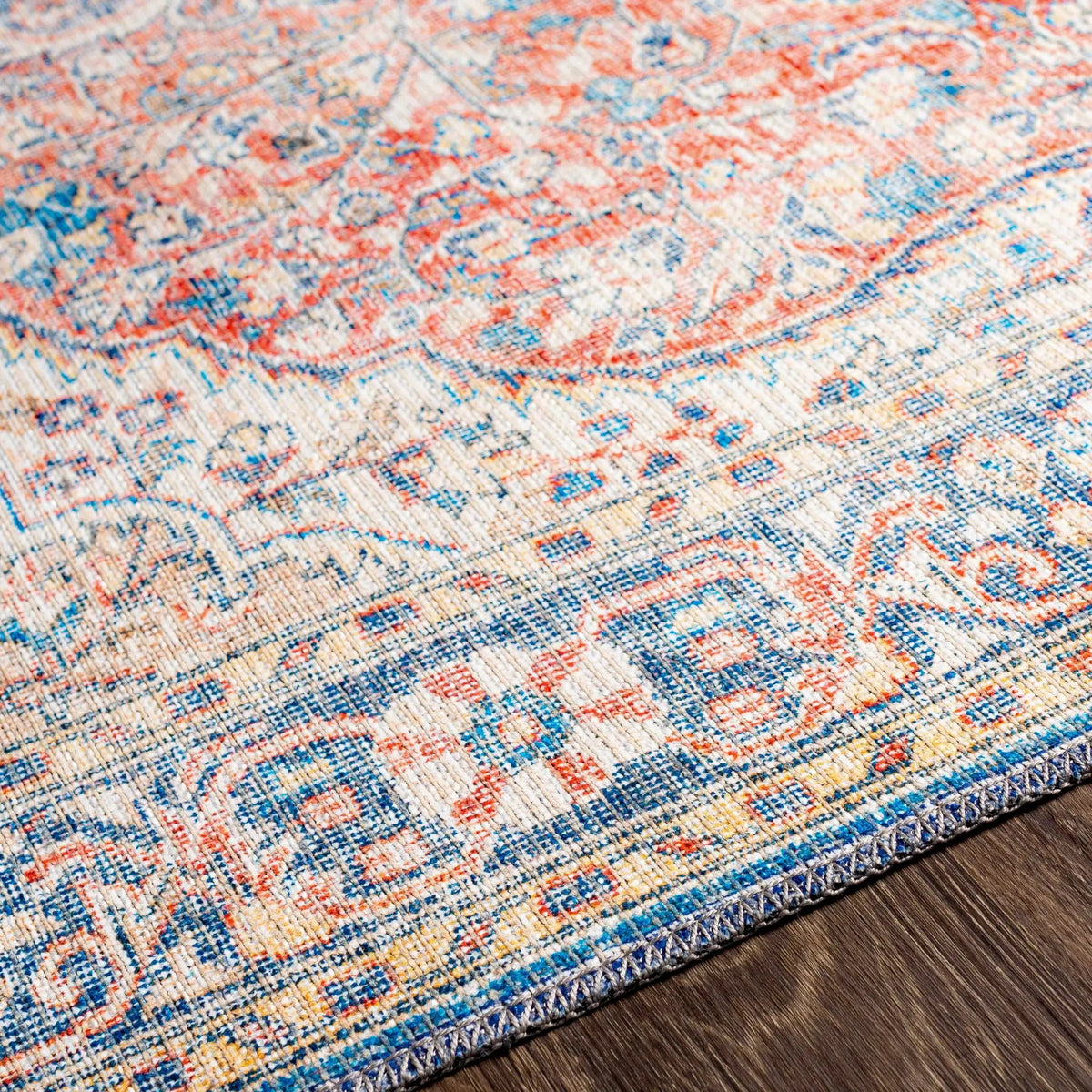 Wacousta Red&Blue Washable Rug - Clearance, photo 13 of 13