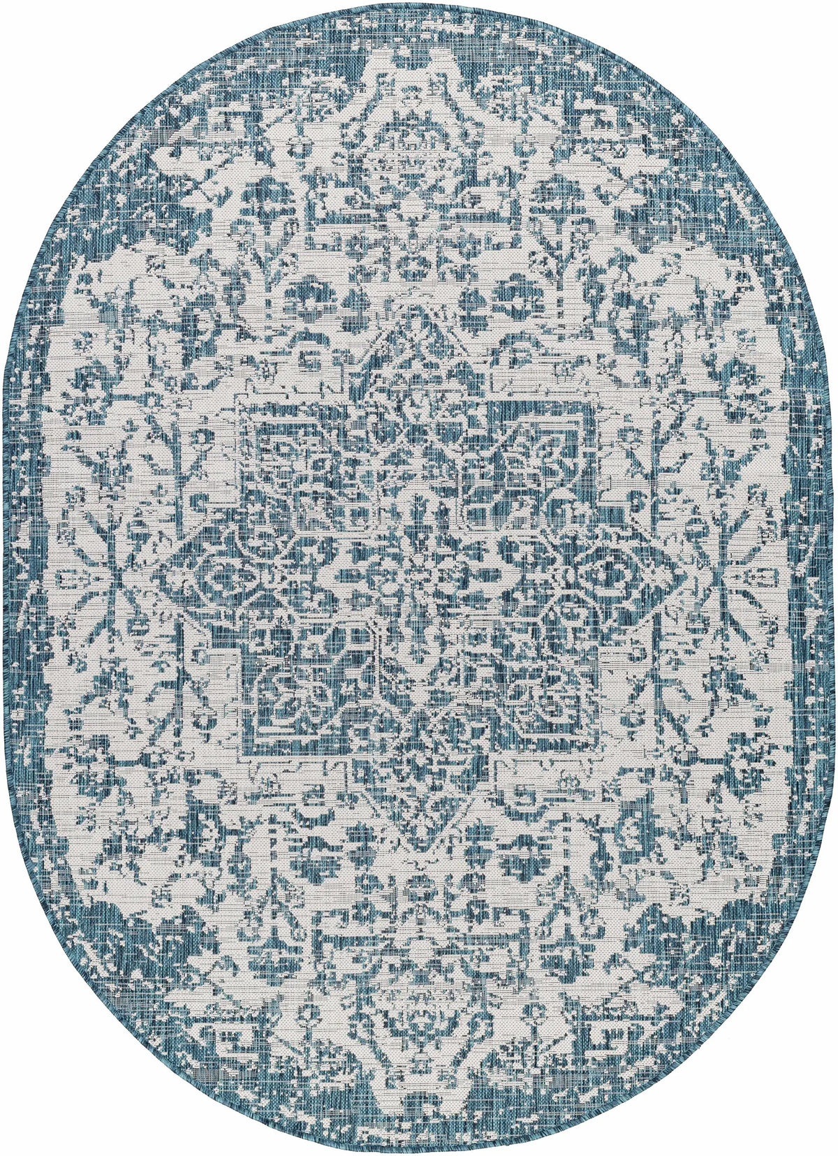 Teal Kilmacolm Indoor & Outdoor Area Rug - Clearance, photo 8 of 20