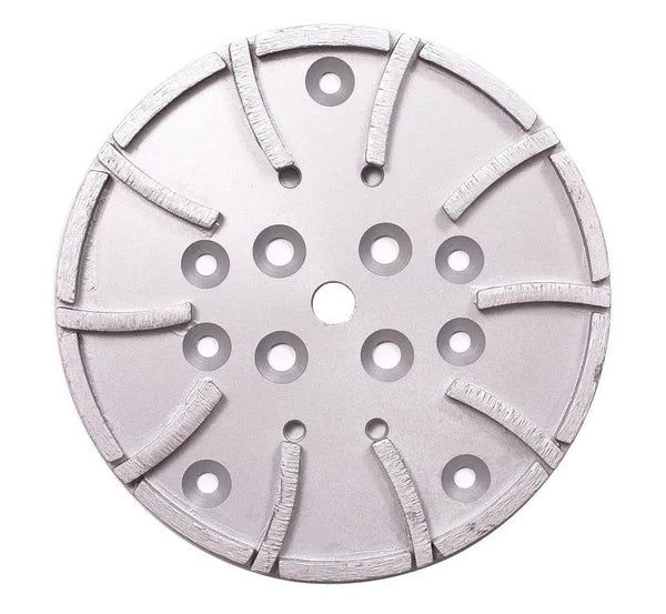 10" Grinding Wheel Diamond 10 Segments Concrete Floor Grinder Disc Blade for Leveling, Coating Removal, and Surface Prep
