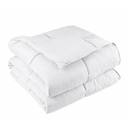 Full/Queen Traditional Microfiber Reversible 3 Piece Comforter Set in White by HomePacific