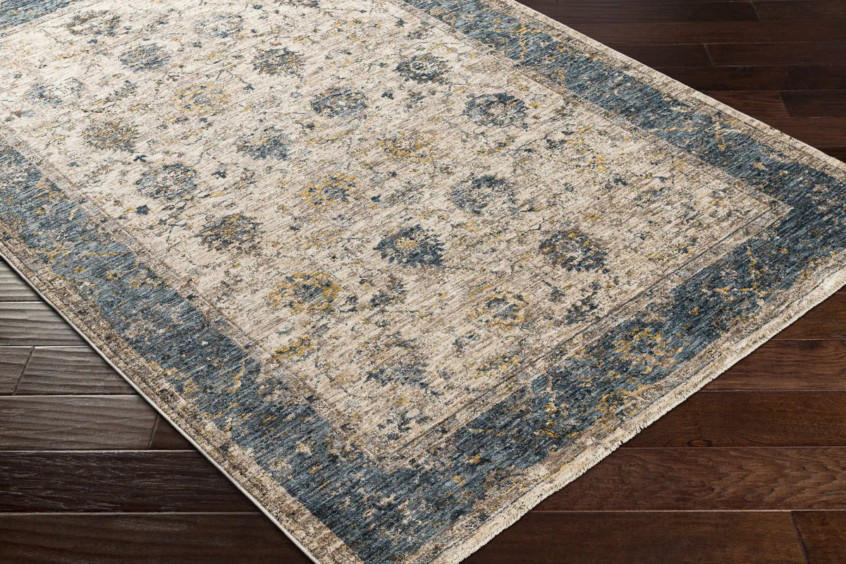 Wilkie Blue Persian Rug, photo 10 of 13