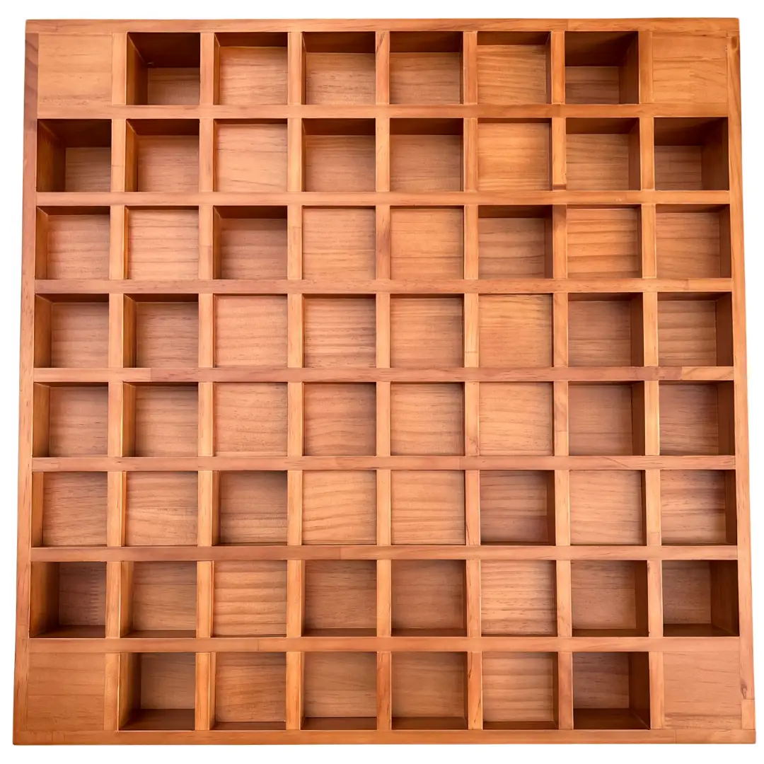 Pine Wood Acoustic Diffuser - Wooden Acoustic Diffusion Panel For Sound Scattering, photo 2 of 9