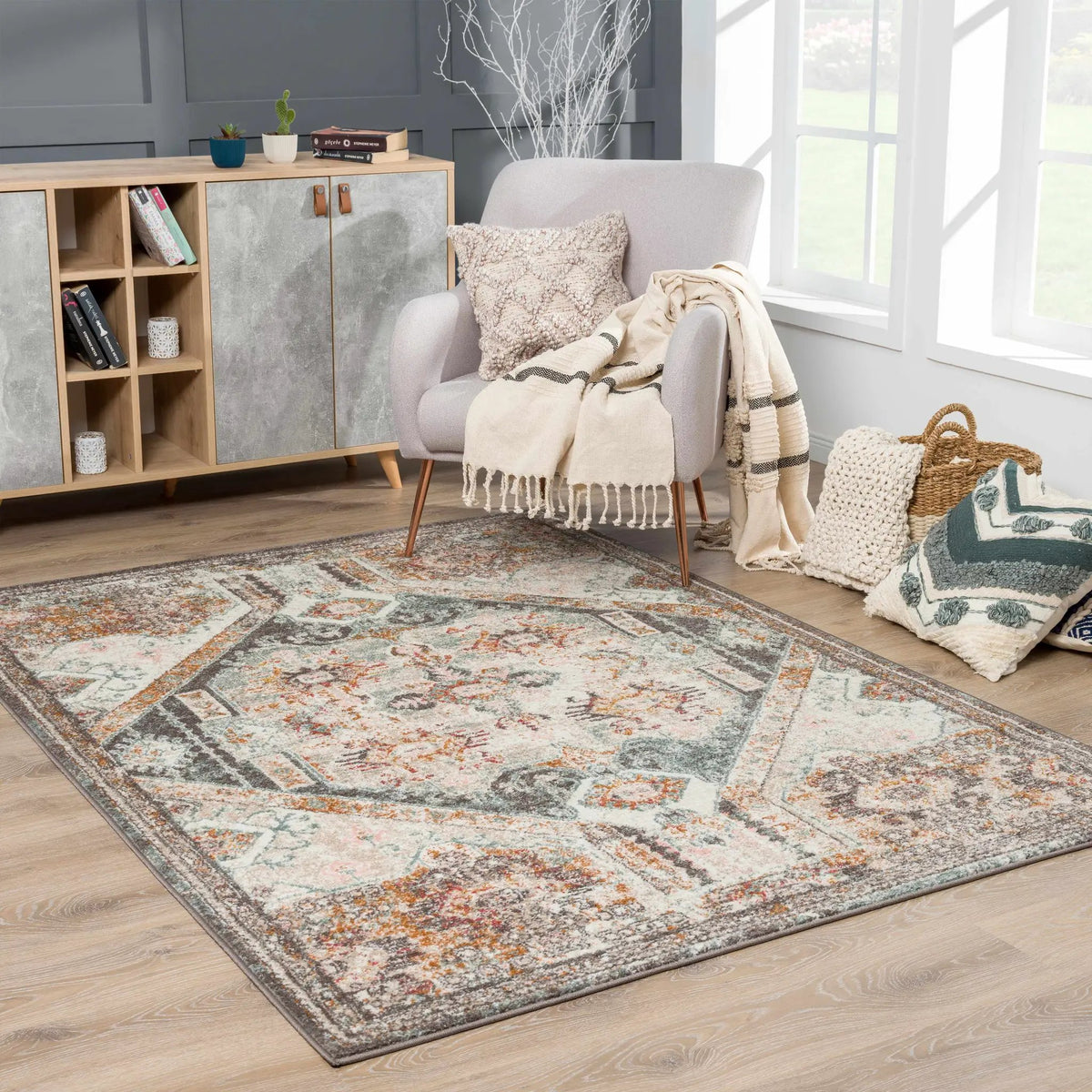 Woorabinda Area Rug - Clearance, installed in a room 2