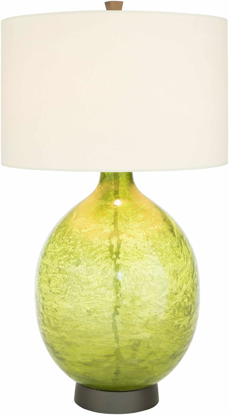 Westview Lime Green Glass Table Lamp - Clearance by Boutique Rugs