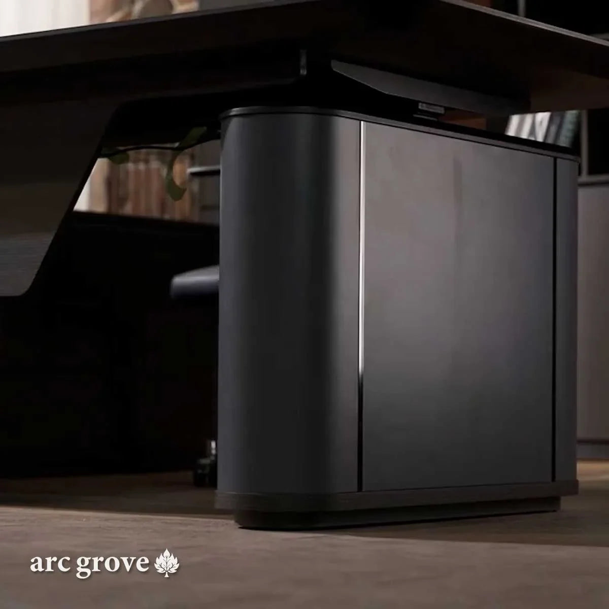 Sawyer · L-Shaped Executive Standing Desk, Adjustable Height, photo 9 of 16