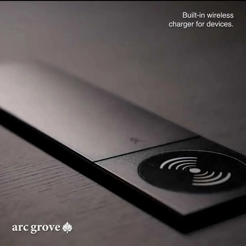 Sawyer · L-Shaped Executive Standing Desk, Adjustable Height by Arc Grove