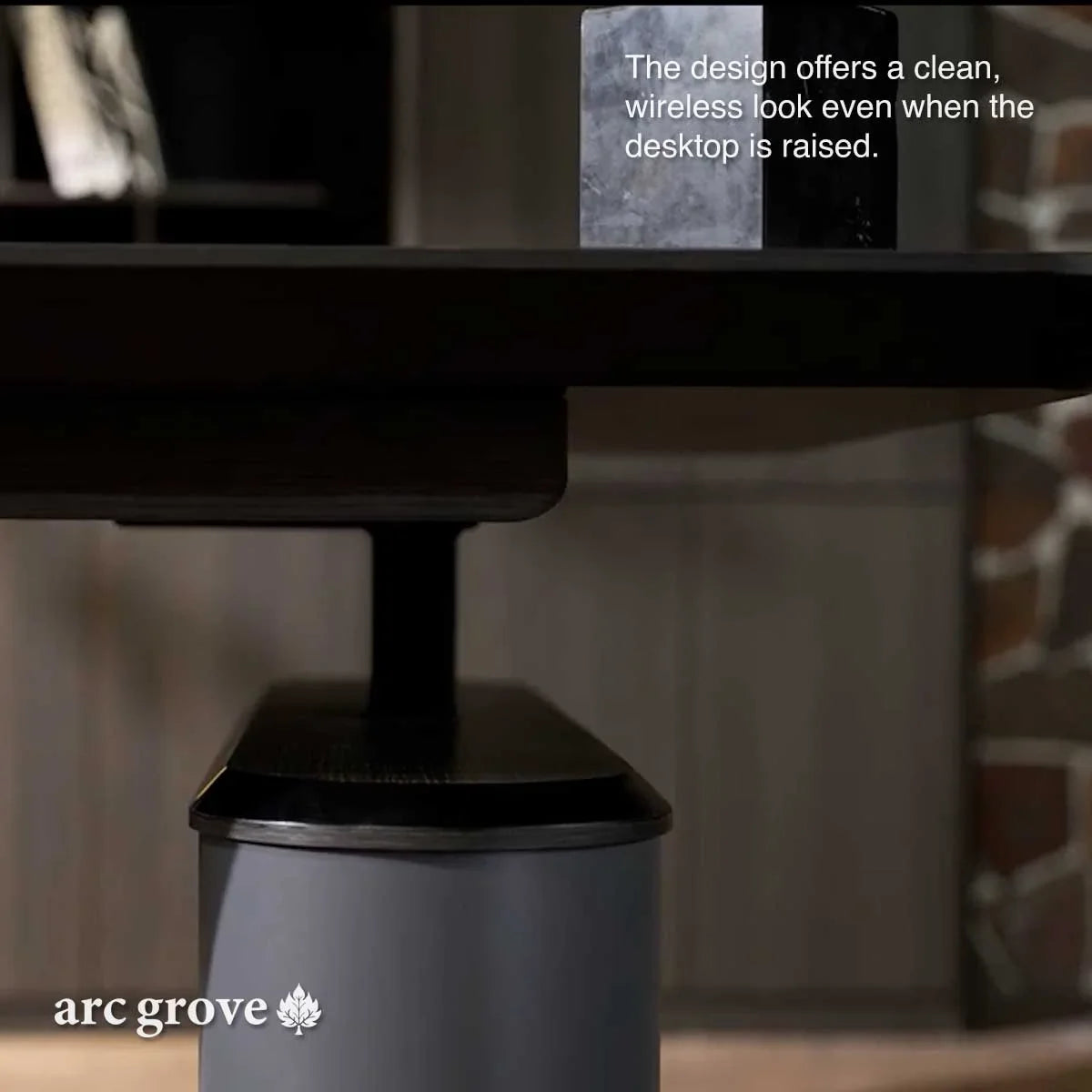 Sawyer · L-Shaped Executive Standing Desk, Adjustable Height, photo 13 of 16