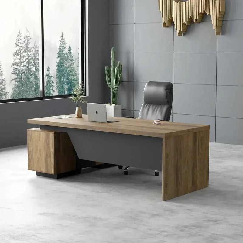 Pascal · L-Shaped Executive Desk by Arc Grove