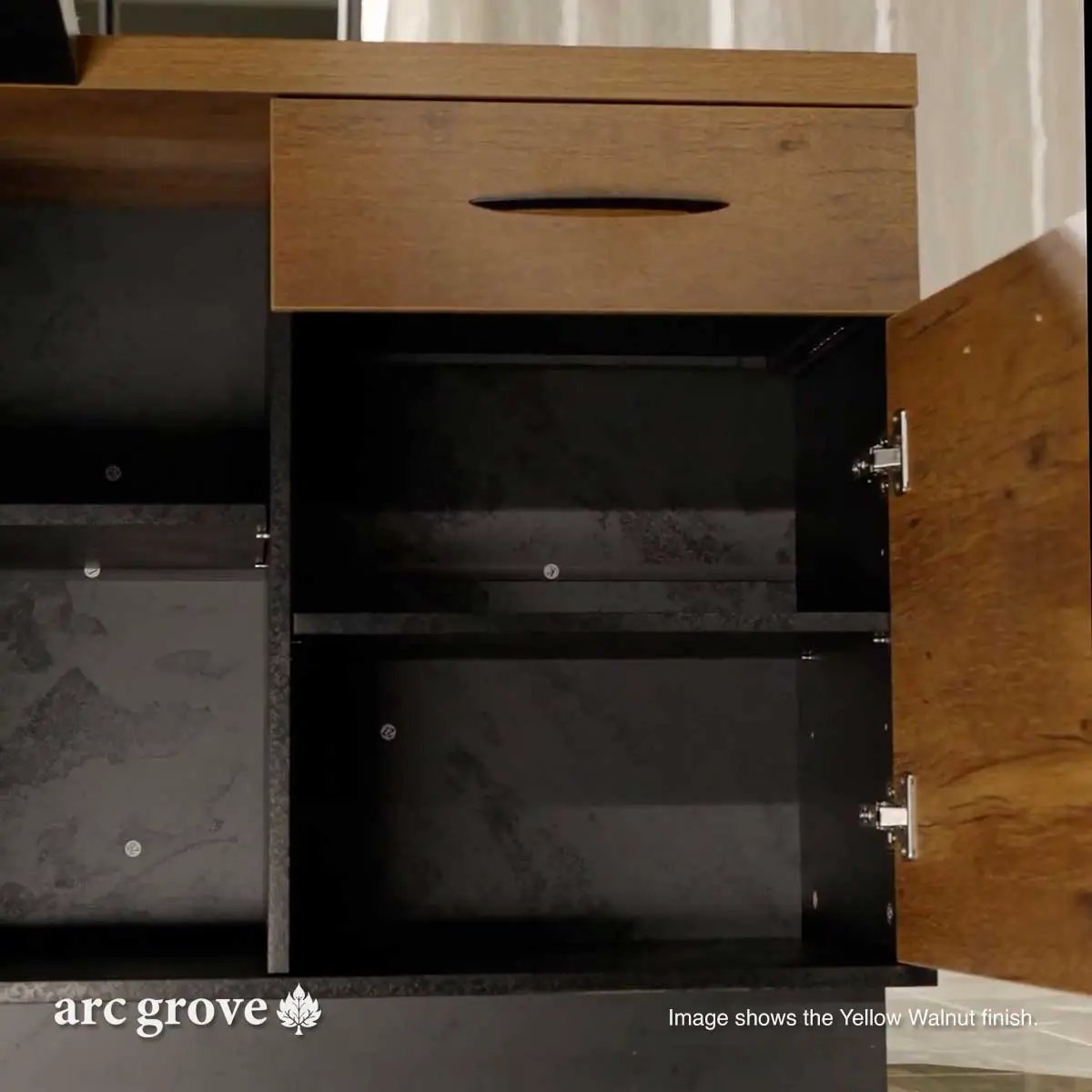 Linton · Modern L-Shaped Executive Desk by Arc Grove
