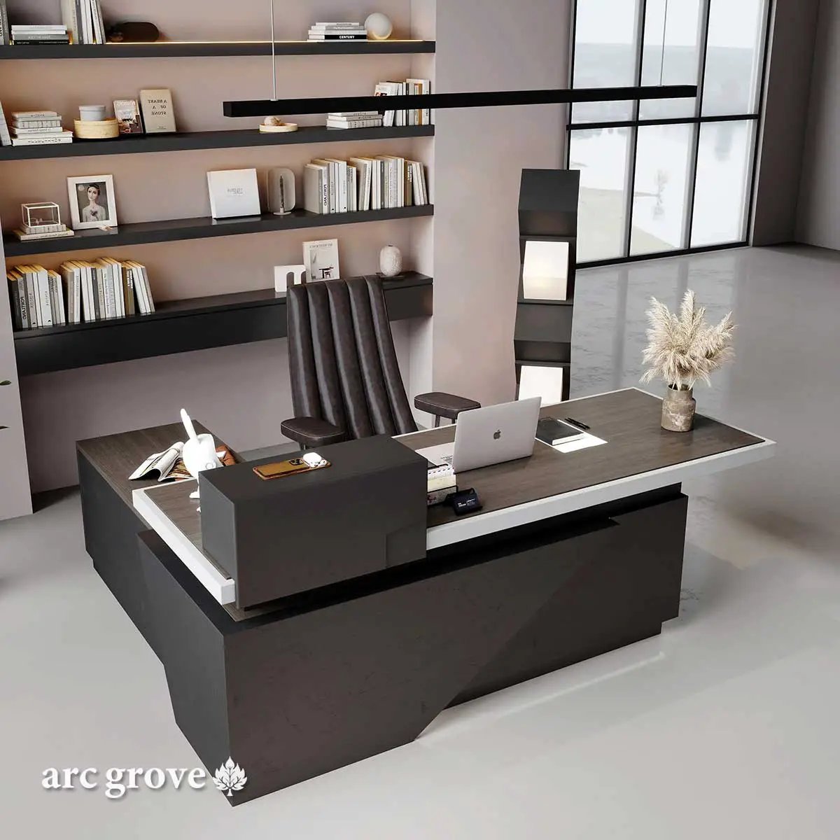 Taunton · Modern L-Shaped Desk, photo 6 of 11