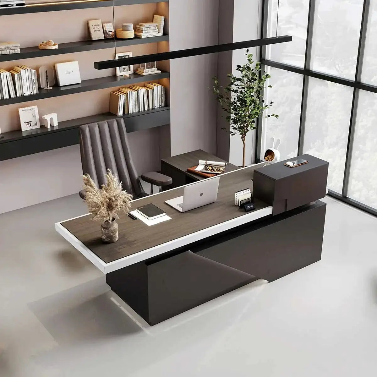 Taunton · Modern L-Shaped Desk, photo 5 of 11