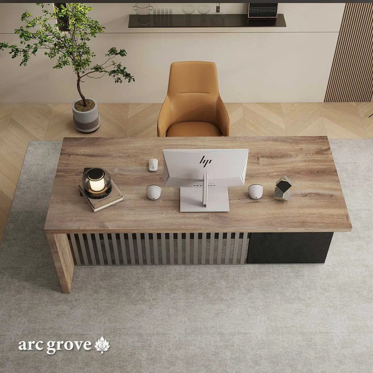 Croft · Small Executive Desk by Arc Grove