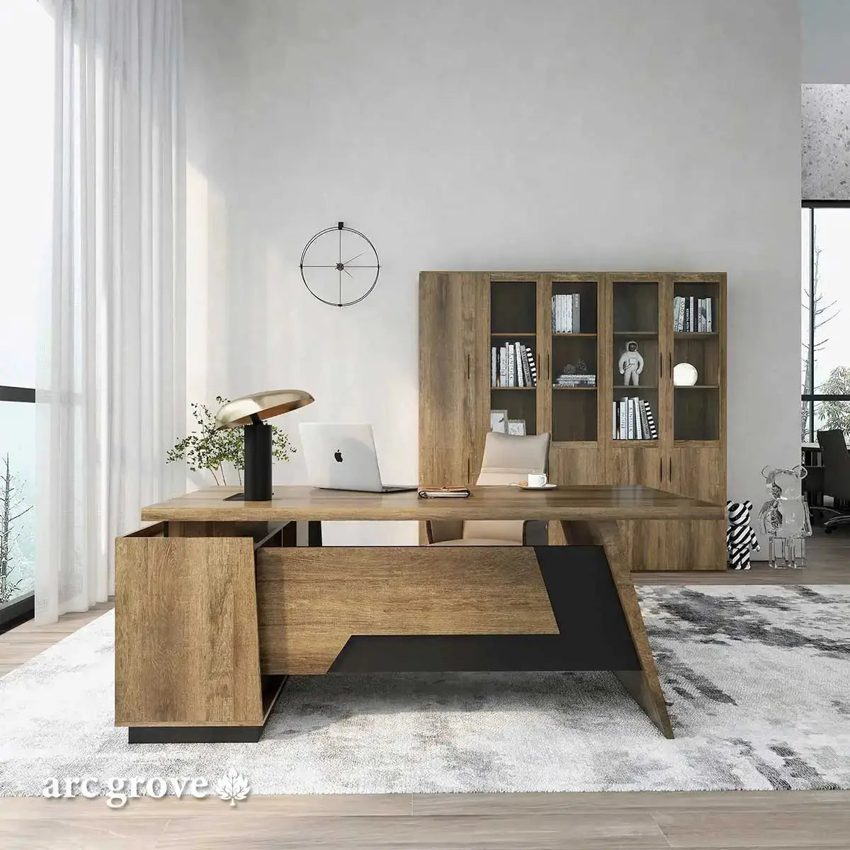 Seaton · Executive L-Shaped Desk by Arc Grove