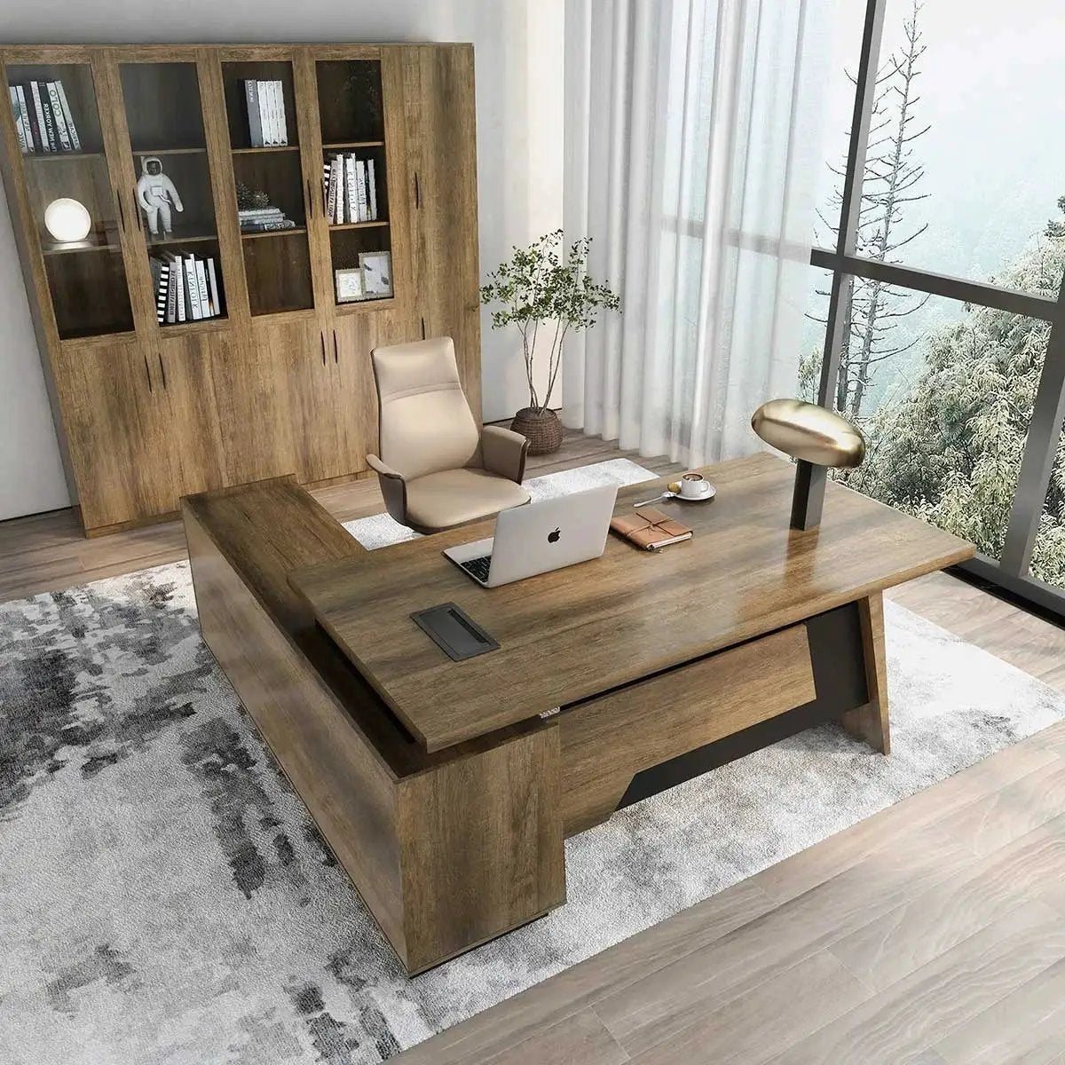 Seaton · Executive L-Shaped Desk by Arc Grove