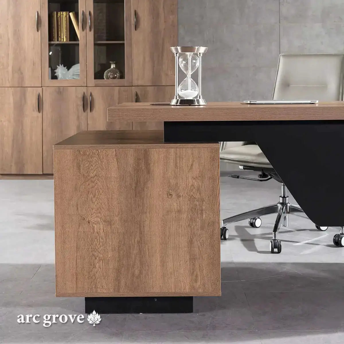 Bayly · 6′ wide Modern Office Desk by Arc Grove