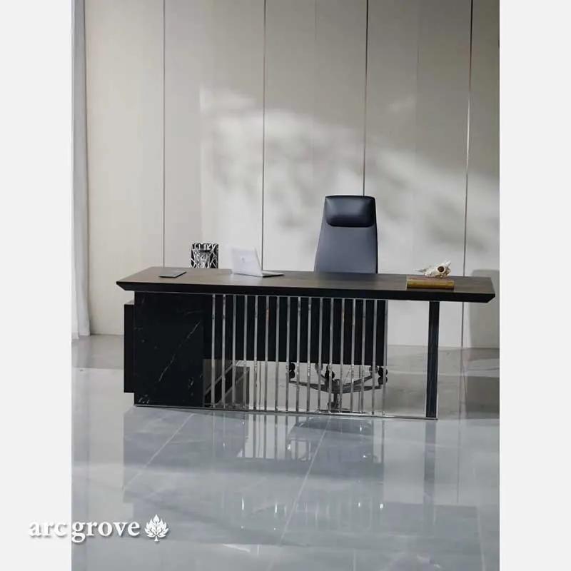 Buckler · Modern L-Shaped Desk by Arc Grove