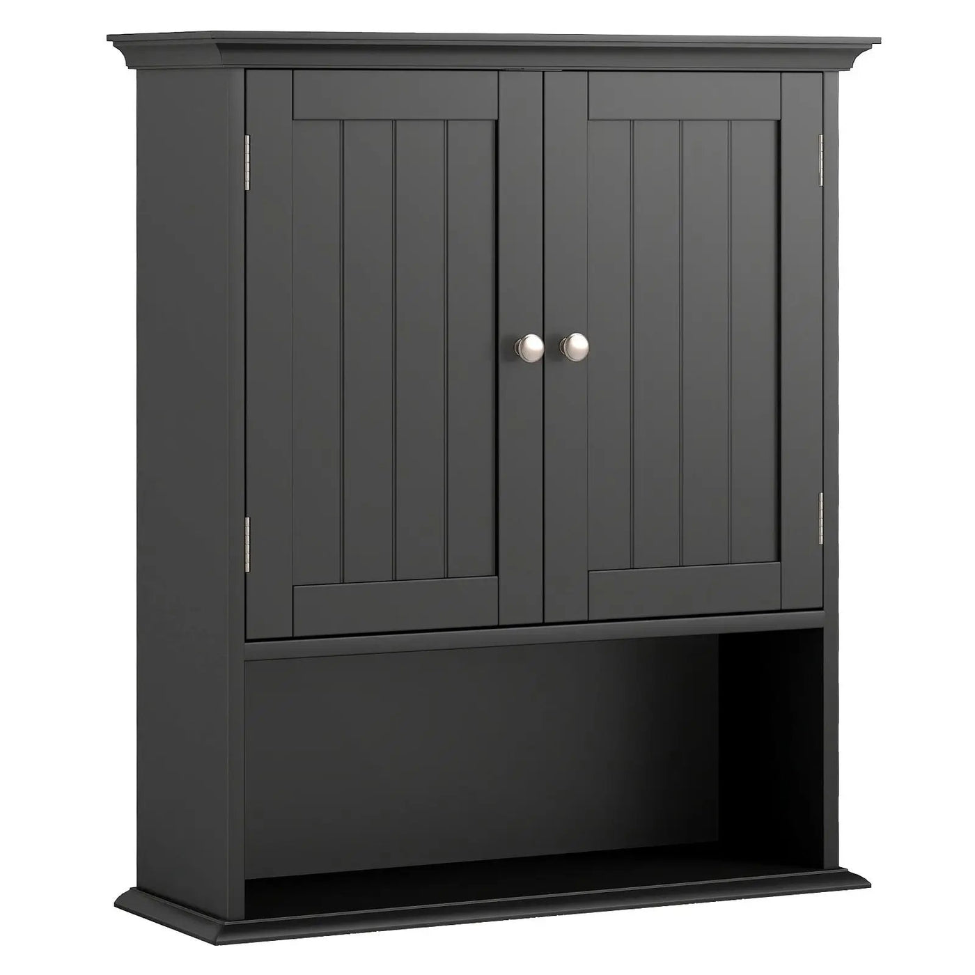 Wall Mount Bathroom Cabinet Storage Organizer with Doors and Shelves by DirectDeals