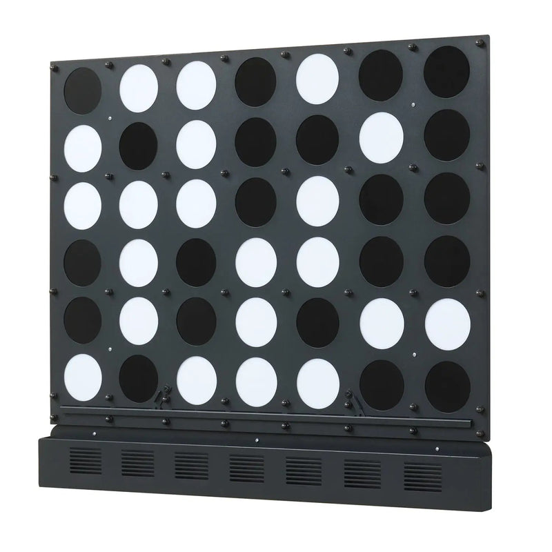 Wall-Mounted Jumbo 4-in-a-Row Game with Acrylic Discs by DirectDeals