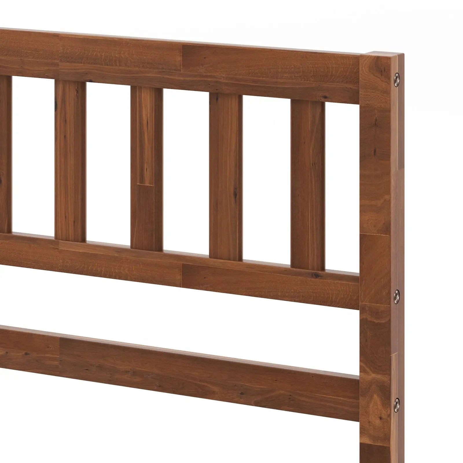 Twin/Full/Queen Size Wood Bed Frame with Headboard and Slat Support by DirectDeals