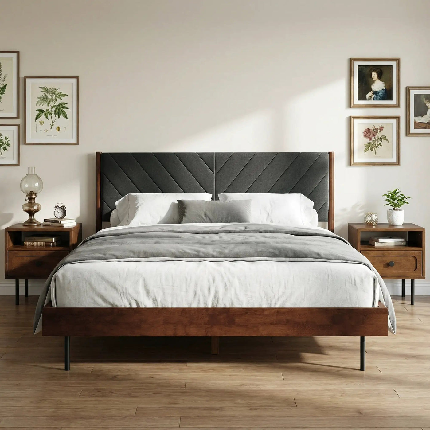 Astoria Solid Wood Bed Frame by Megsu