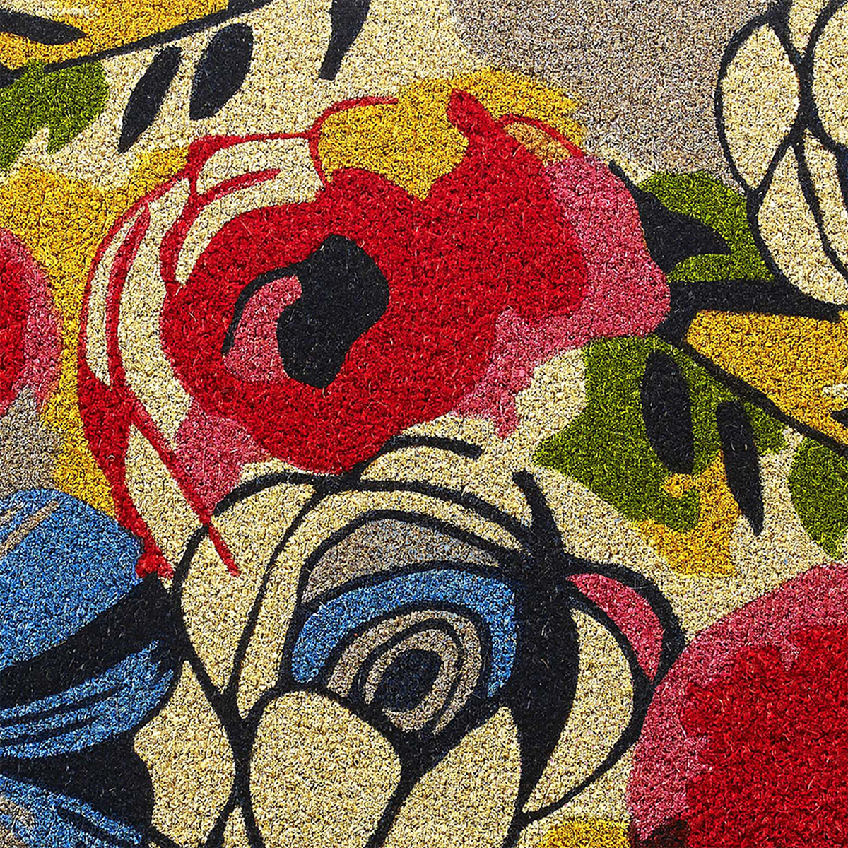 Watercolor Floral Coir Doormat, photo 16 of 23