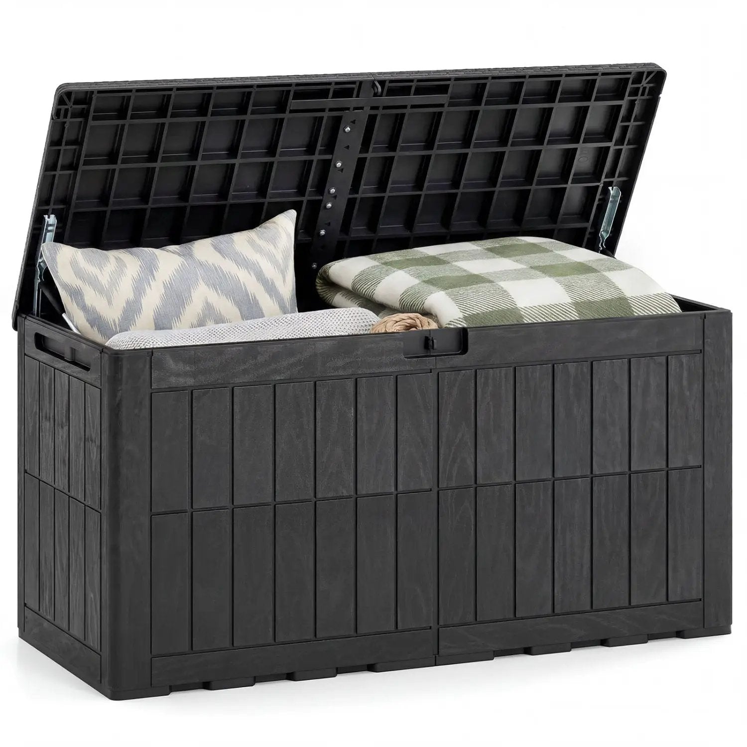 100 Gallon Outdoor Deck Box with Lockable Lid by DirectDeals