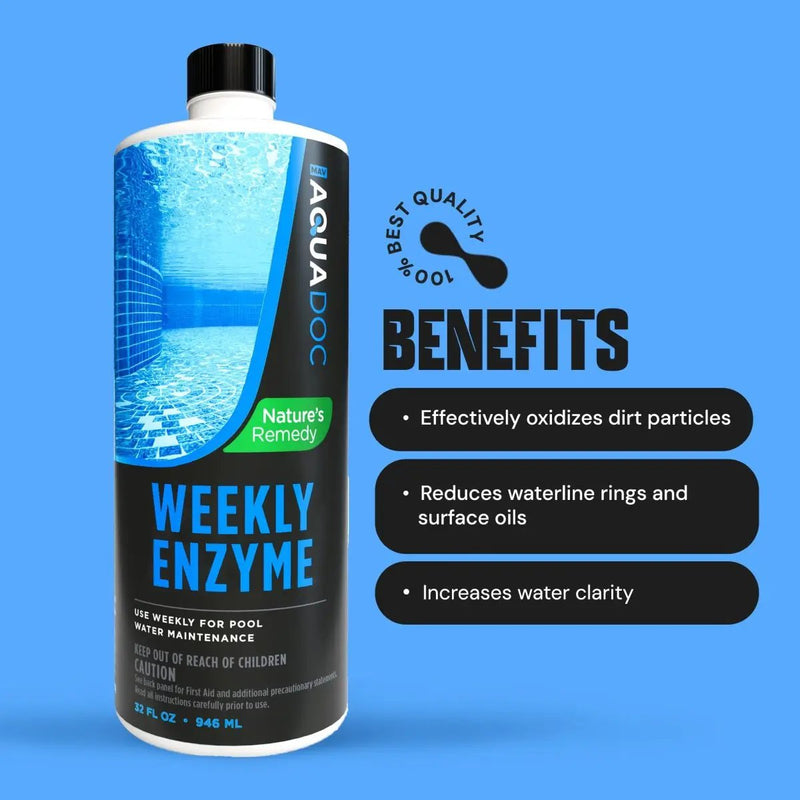 Pool Weekly Enzyme Treatment by AquaDoc