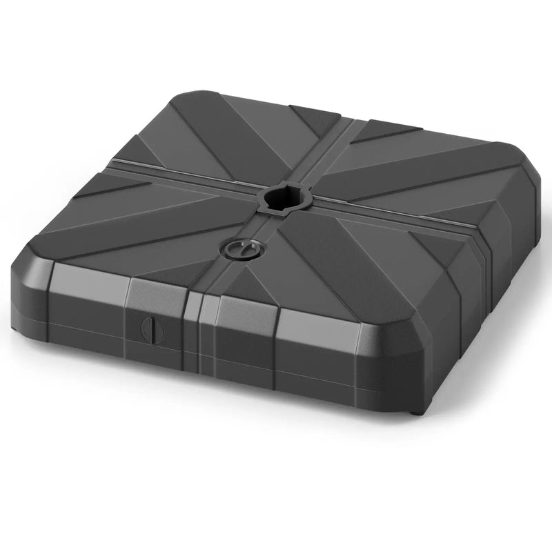 Weighted Offset Umbrella Base with Cross Bracket and Cut-out Handles by DirectDeals