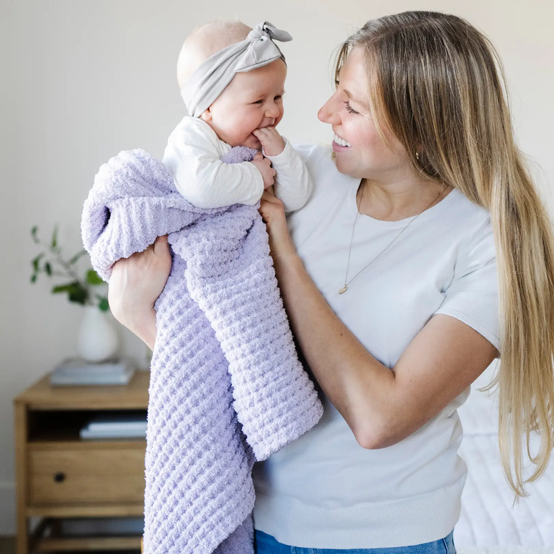 WAFFLE KNIT TODDLER BLANKETS by HouseOfZazla
