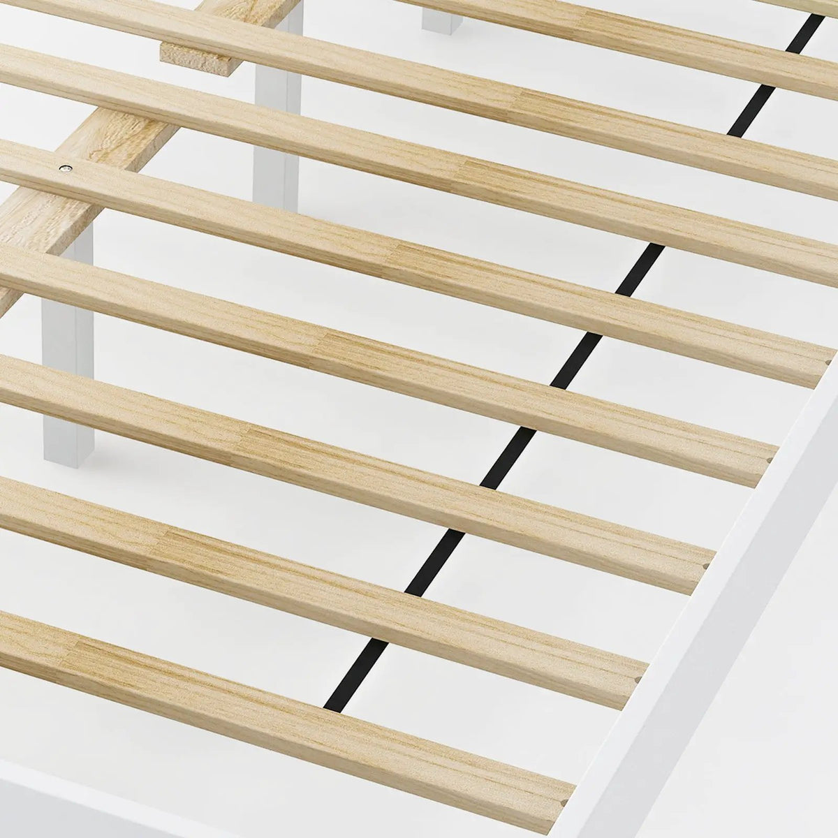 Twin/Full/Queen Size Wood Bed Frame with Headboard and Wooden Slats Support, photo 24 of 24