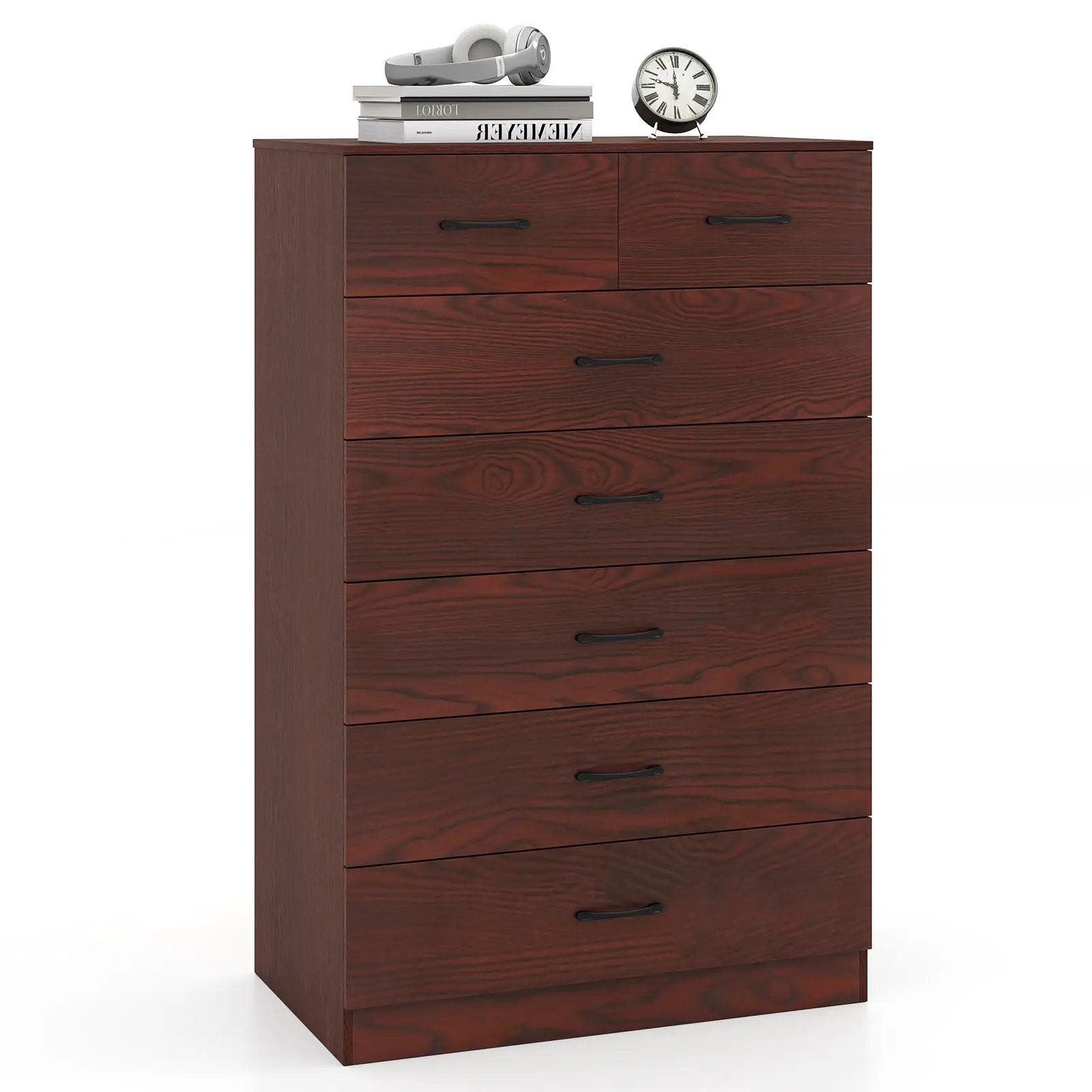 Wooden Chest of Drawers with Anti by DirectDeals