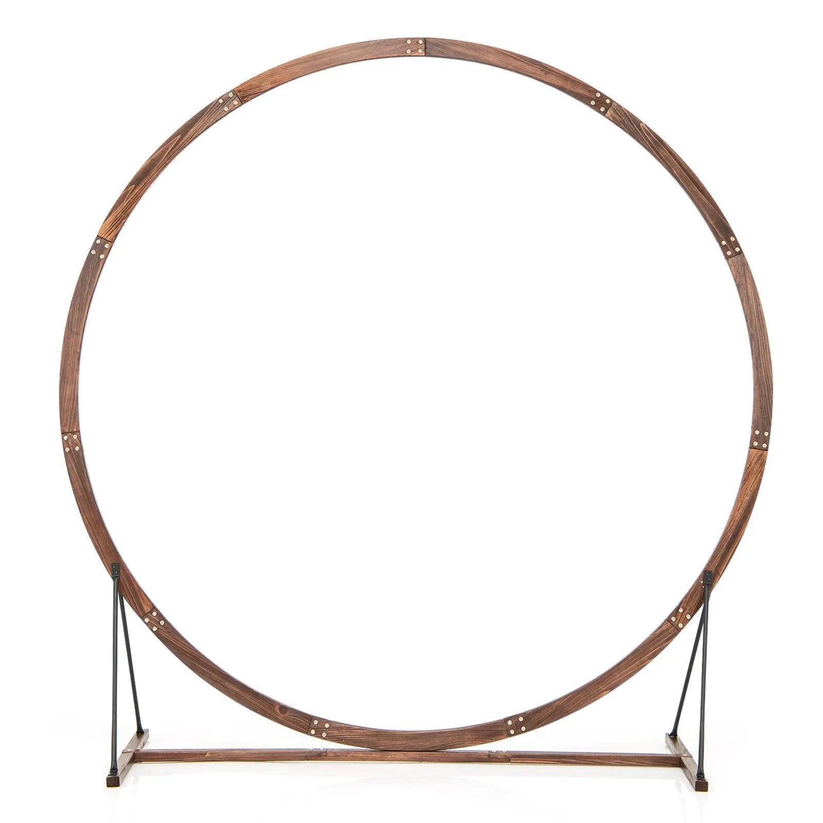Wooden Wedding Arch Solid Wood Arbor Backdrop Stand for Wedding Ceremony by DirectDeals