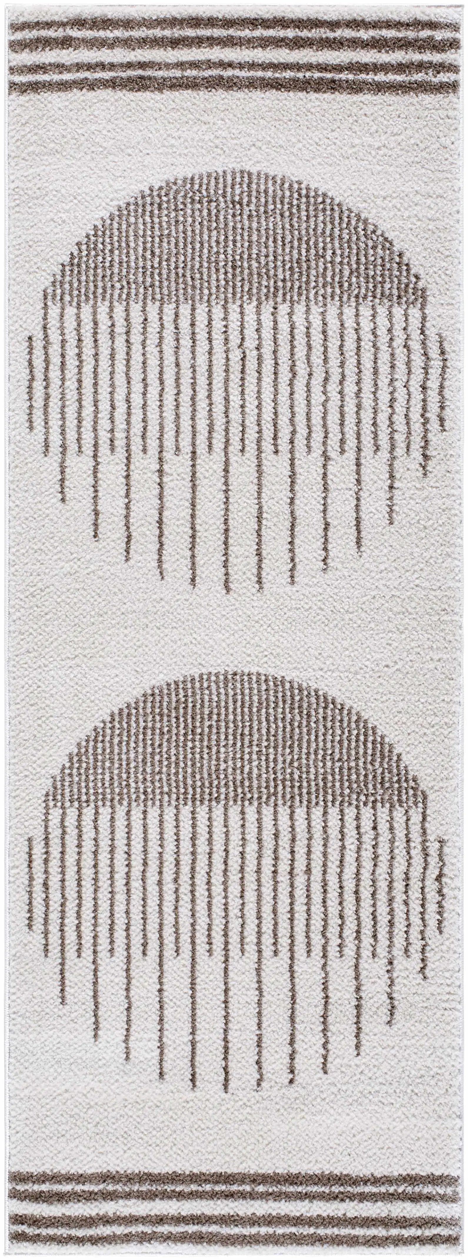 Apichu Brown Washable Area Rug by Boutique Rugs