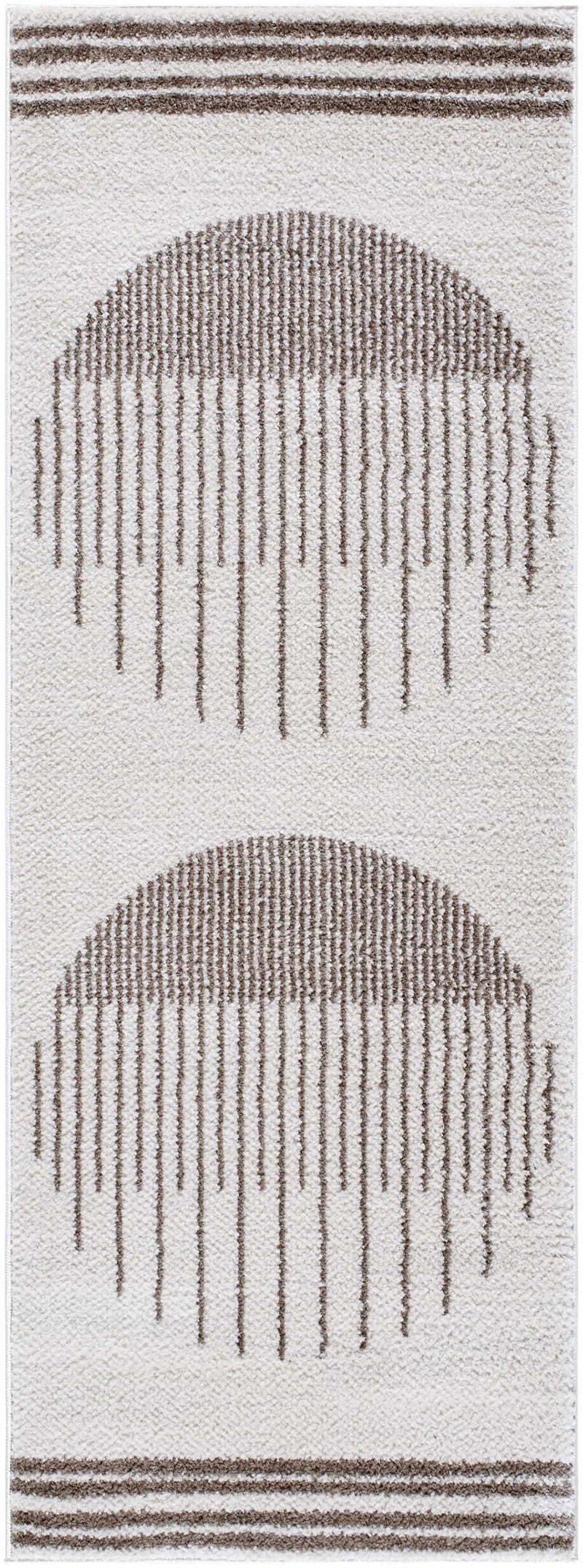 Apichu Brown Washable Area Rug by Boutique Rugs