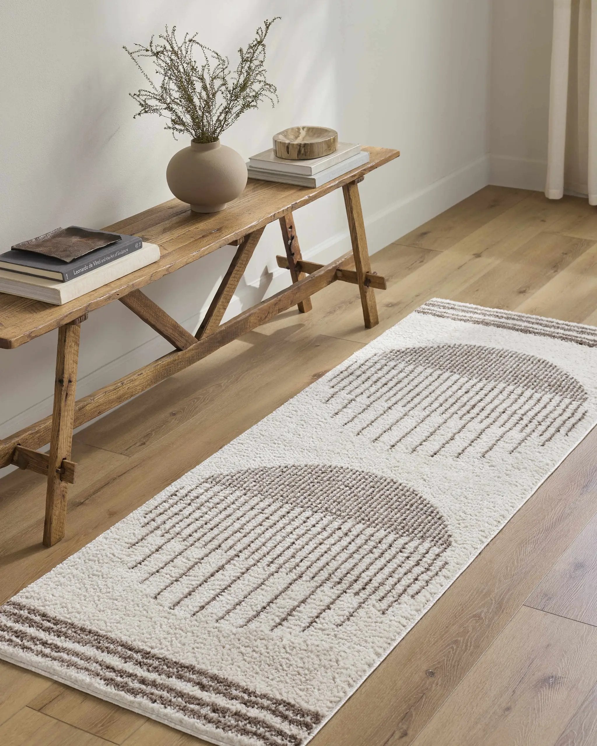 Apichu Brown Washable Area Rug by Boutique Rugs