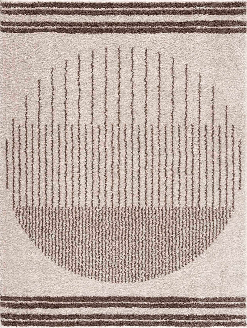 Apichu Brown Washable Area Rug by Boutique Rugs