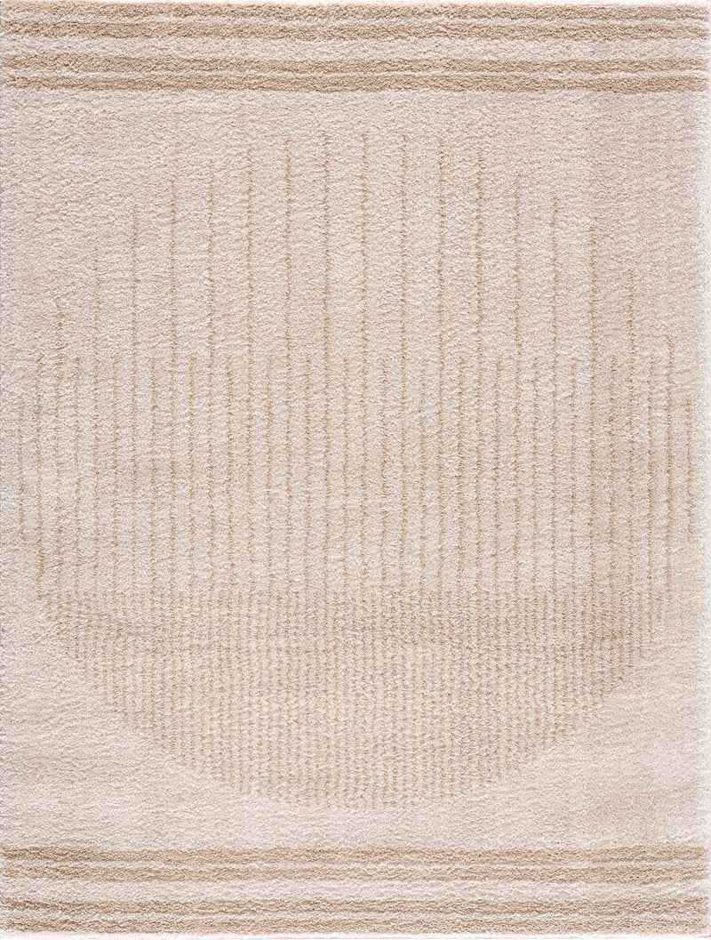 Apichu Beige Washable Area Rug by Boutique Rugs